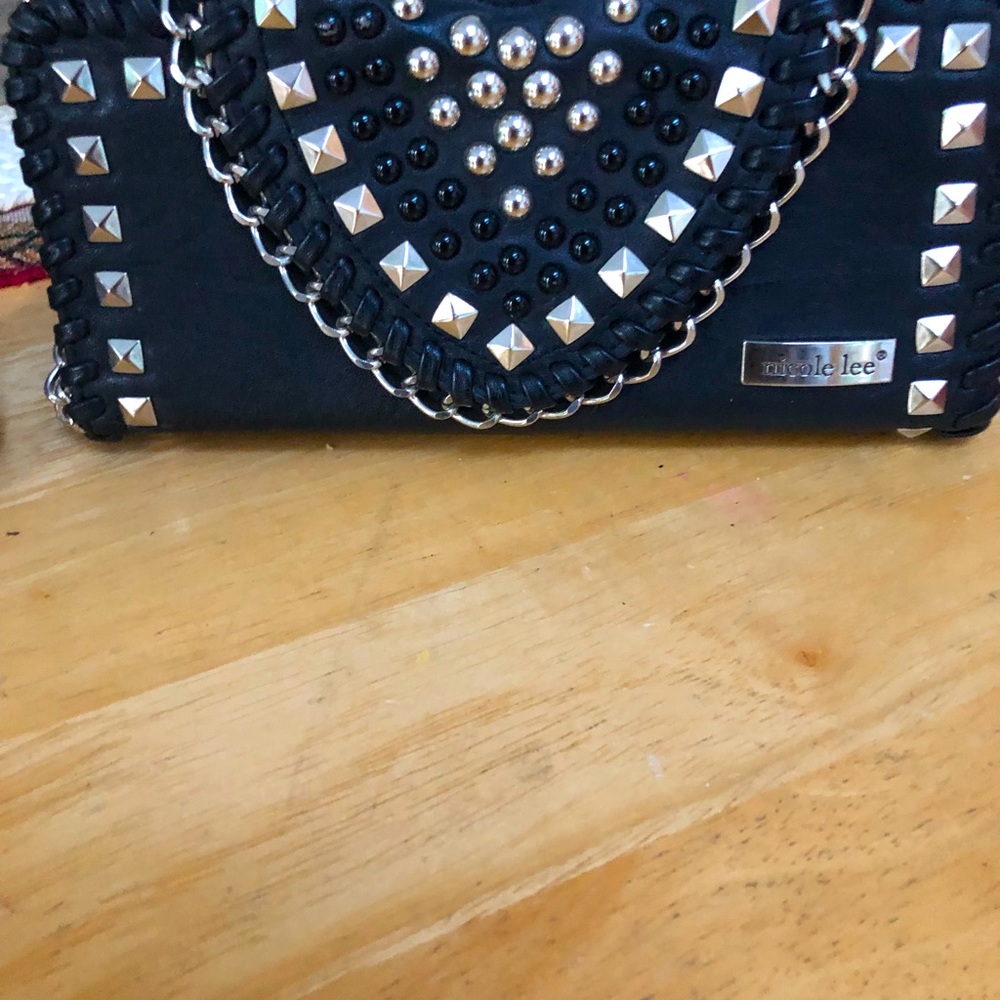 Nicole Lee studded wallet.